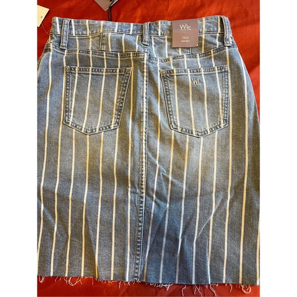 Washlabshop mini jean skirt - size 28 - Picture 2 of 5